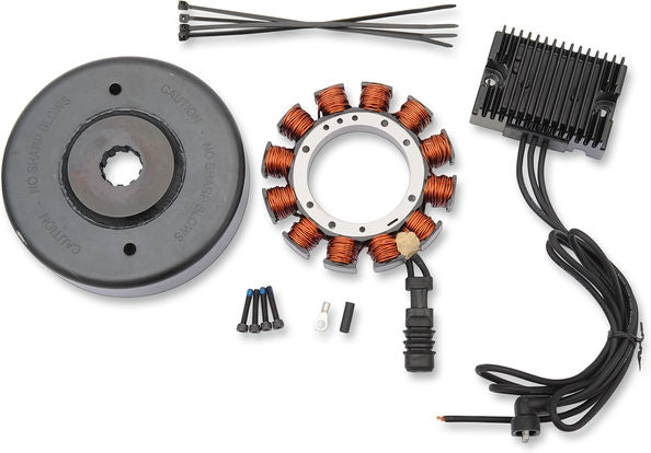 Drag Specialties KIT CHARGING 32A BLK | 32A-1B