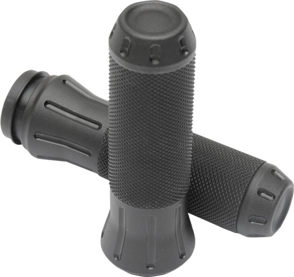 Drag Specialties GRIPS CUSTOM TBW BLK PEEN | 354132