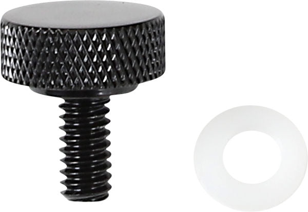 Drag Specialties SEAT KNOB BLK 1/4-20 | 370283