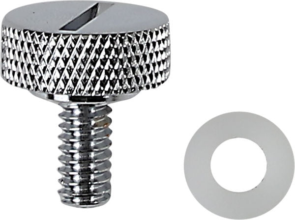 Drag Specialties SEAT KNOB CHM SLOT 1/4-20 | 370297