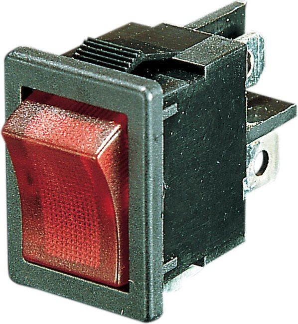Drag Specialties ROCKER SWITCH ON/OFF RED | 45-1076-A-BC101