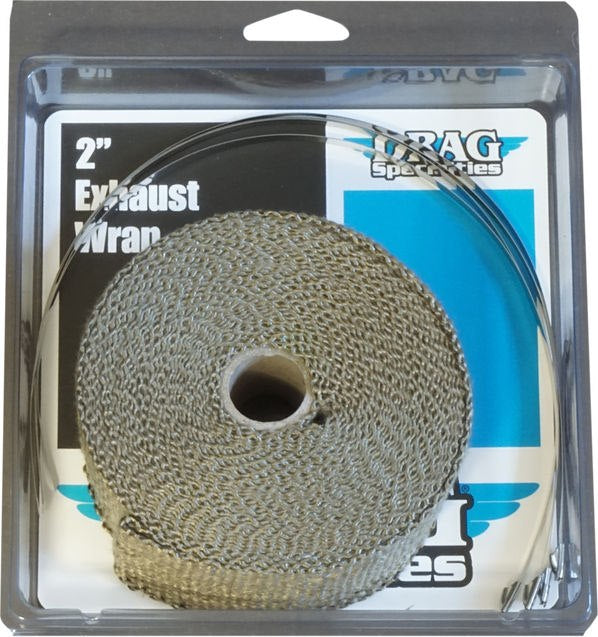 Drag Specialties WRAP EXH KIT 2X25 BRONZE | 504-2025-D