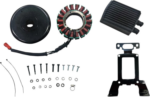 Drag Specialties KIT CHARGING 54A BLK | 54A-1B