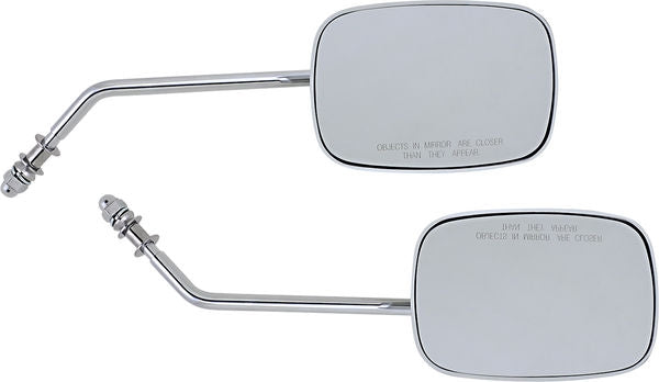 Drag Specialties MIRRORS RECT CHR LONG | 60-0014/15X