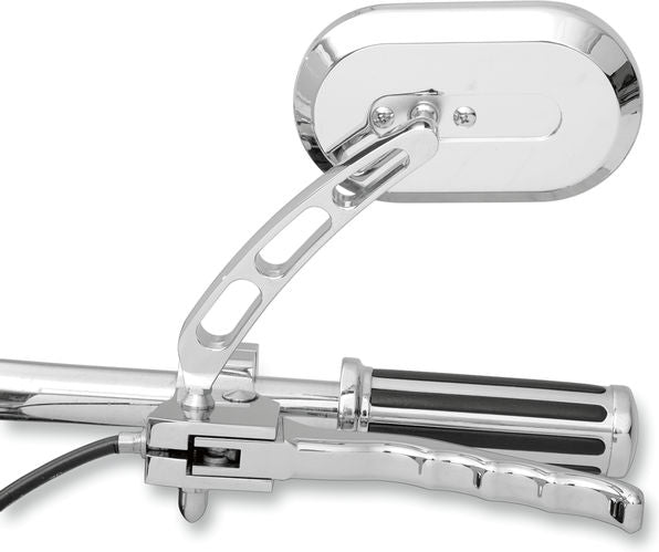 Drag Specialties LEFT OVAL MIRROR | 60-6232LBL1