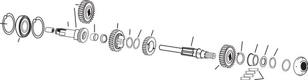 Drag Specialties BEARING TRANS OE#9025A | 6207-2RS