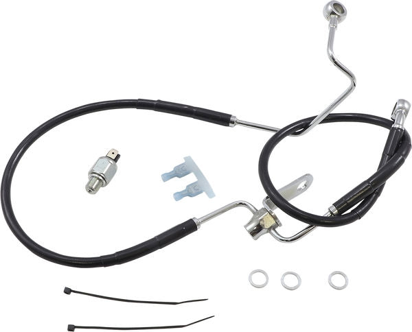 Drag Specialties BRK LINE REAR ABS BL+3 | 623225-3BLK