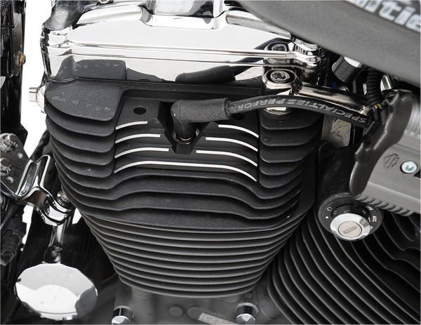 Drag Specialties COVER S/PLG BLK 04-19 XL | 63426