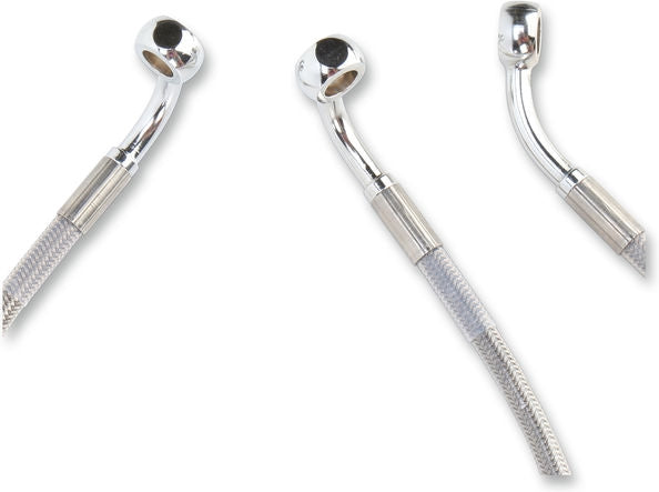 Drag Specialties LINE BRK FT FLH96-07SS+10 | 660411-10