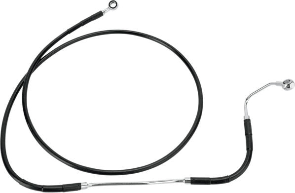 Drag Specialties BRAKELINE FLT9-13ABSBLK+8 | 691182-8BLK
