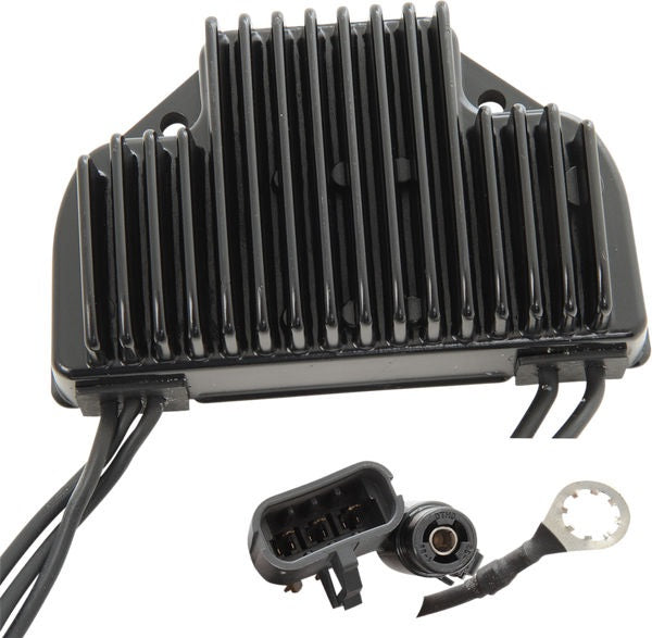 Drag Specialties REGULATOR VROD 02-7 BLK | 74494-02BK