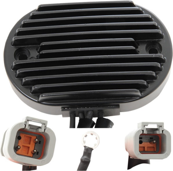 Drag Specialties REGULATOR FX/FLST 07 BLK | 74540-07