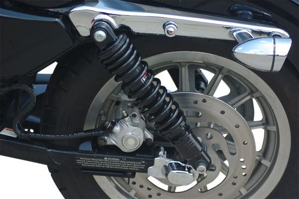 Drag Specialties SHOCKS 13ADJ BLK 04-22XL | C16-0154AB