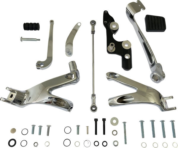 Drag Specialties FWD CNTRL KIT SFTL CH | D35-0224C