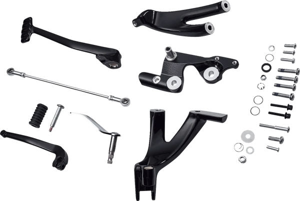 Drag Specialties FWD CNTRL KIT SFTL BL | D35-0224GB