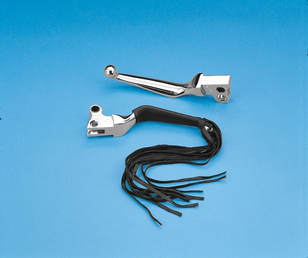 Drag Specialties FRINGED LEATH LEVER CVRS | DS243062