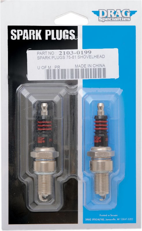 Drag Specialties SPARK PLUGS 75-99BT (MID) | E18-6662SDS