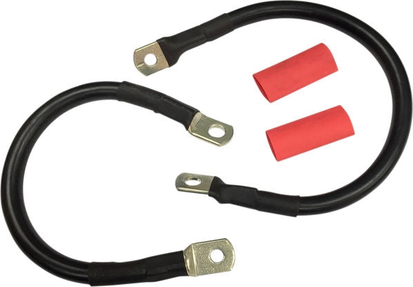 Drag Specialties CABLE SET BAT BLK 89-08ST | E25-0091B-D1