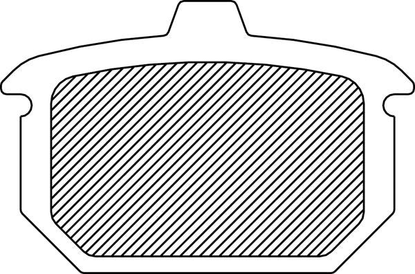 Drag Specialties BRAKE PAD-DRAG SINTERD | FAD078HH