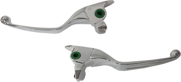 Drag Specialties LEVERS CHR SMTH FLT 17-19 | H07-0595