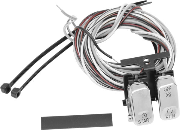 Drag Specialties SWITCH CHR OFF/STRT | H18-0333C-S