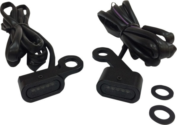 Drag Specialties LIGHTS TRNSIG BLK SMK XL | L22-0231MBMENU