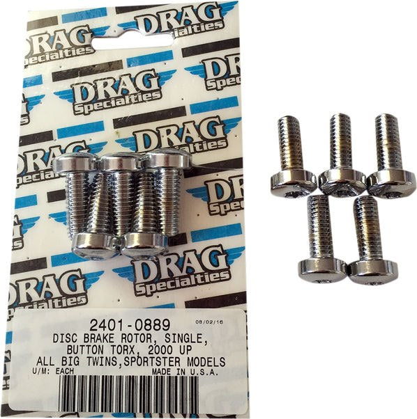 Drag Specialties KIT ROTOR TO HUB FRNT CHR | MK771