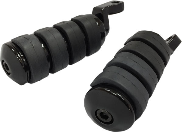 Drag Specialties PEGS FT SFTRD BLK 08-22XL | P17-0340ISGB