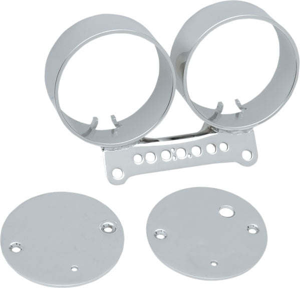 Drag Specialties MOUNT GAGE CHR DBLE | T21-6924