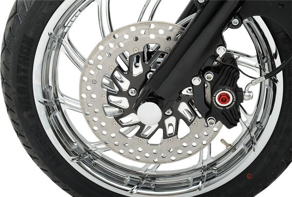 Drag Specialties AXLE CAP FRONT CHROME | W16-0331