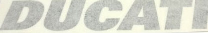 DUCATI純正 EMBLEM DUCATI | 43510901AB