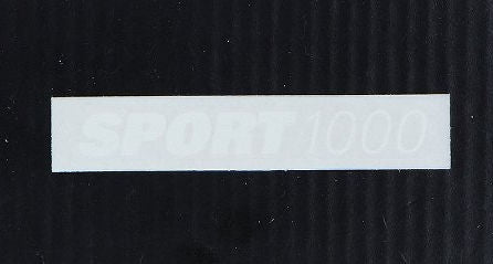 DUCATI純正 EMBLEM SPORT 1000 WHITE | 43511241A