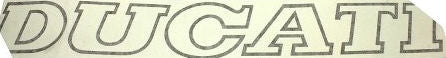 DUCATI純正 L.HSTICKER DUCATI | 43710831A