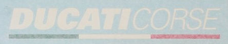 DUCATI純正 ITA FLAG STICKER DUCATI CORSE | 43810451AB
