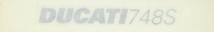 DUCATI純正 STICKER DUCATI 748S | 43810541AA