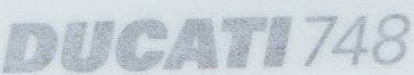 DUCATI純正 STICKER DUCATI748 | 43810991AB