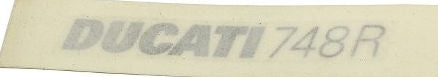 DUCATI純正 STICKER DUCATI748R | 43810991CA