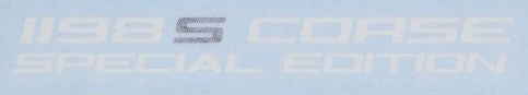 DUCATI純正 DECAL 1198S CORSE SPECIAL EDITION | 43813781C