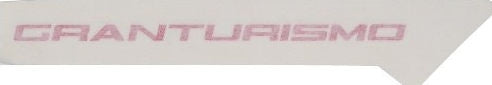 DUCATI純正 GRANTURISMO RIGHT STICKER | 43818311A