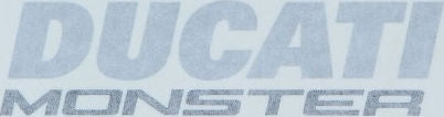 DUCATI純正 EMBLEM DUCATI | 43819291AA