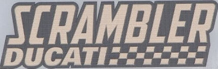 DUCATI純正 LEFT STICKER | 4381A941A