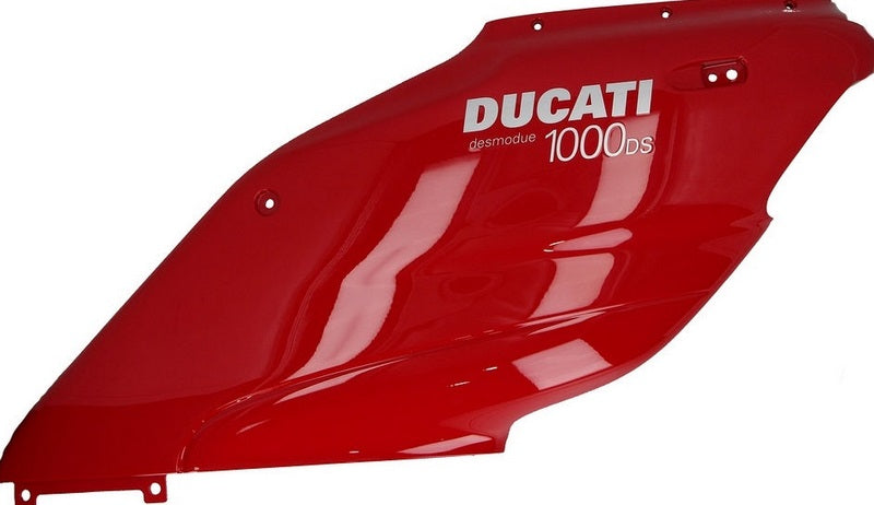 DUCATI純正 RIGHT UPPER HALF-FAIRING RED | 48011351BA