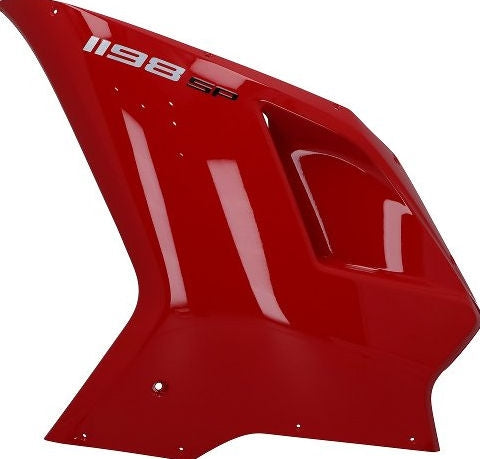 DUCATI純正 UPPER HALF-FAIRING L.HRED | 48012371CA