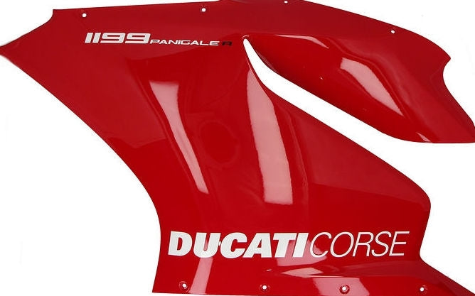 DUCATI純正 LEFT UPPER FAIRING RED | 48013701AA