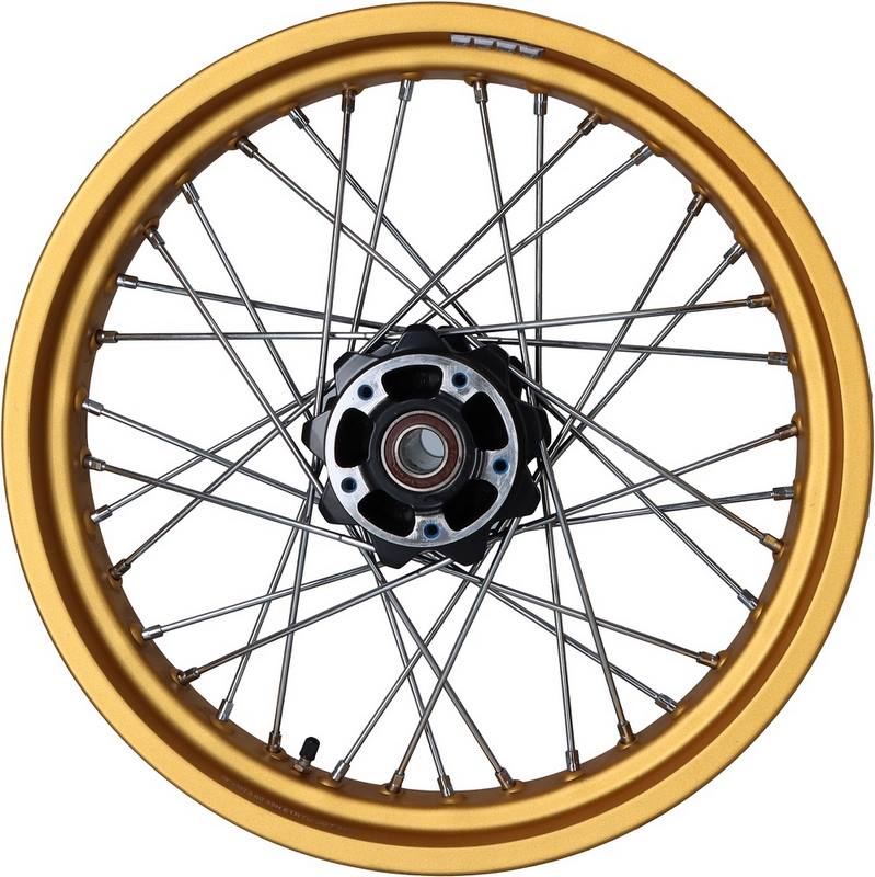 Ducati Spoke wheel front gold 3x19 conversion - Desert Sled | 50122481U
