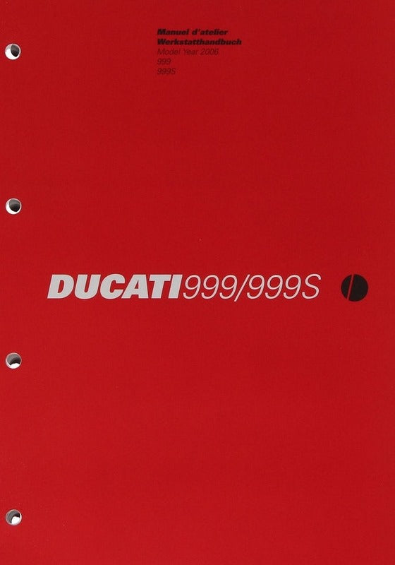 DUCATI / ドゥカティ Genuine WORKSHOP MAN.999S/06 FR-GE | 91470411M