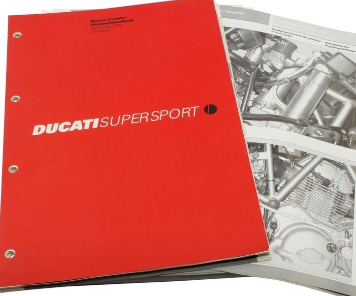 DUCATI / ドゥカティ Genuine WORKSHOP MAN. 620SS/03 FR-GER | 91470451B