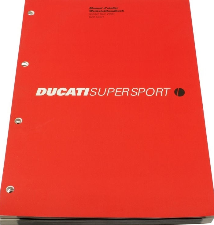 DUCATI / ドゥカティ Genuine WORKSHOP MAN. 620SS/03 FR-GER | 91470451B