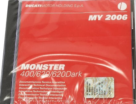 DUCATI / ドゥカティ Genuine WORKSH.MAN.CD ROM 400-620MR06 | 91470631A