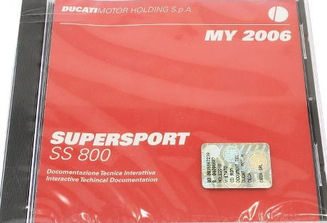 DUCATI / ドゥカティ Genuine WORKSH.MAN.CD ROM 800 SS/06 | 91470641A